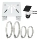 Camera Vertical Pole Mount Compatible with Eufy Security SoloCam S340,SoloCam...