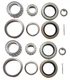 WPS (Set of 2) Trailer Hub Wheel Bearing Kits 25580 15123 with Grease Seal 10 