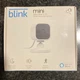 Blink Mini Indoor Plug-In Live HD Smart Security Camera - White New Open Box
