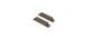 Screw-Terminal Surface-Mount Magnetic Contact, 1" Gap, NC, Brown