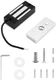 Electric Magnetic Lock, 60Kg 130Lbs Holding Force Electric Magnetic Lock for Doo