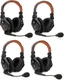 Hollyland Solidcom C1 Pro Wireless Intercom System - 4 Double-ear Headsets