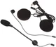 Fodsports M1-S PRO Motorcycles Intercom Headset with Hard and Soft Microphone