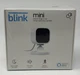 Blink Mini 1080p Security Camera White Indoor Smart HD Video