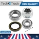 For 5200-7000lbs Axles 4Sets Trailer Hub Wheel Bearing Replace Kit 25580 14125A