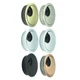 6 Pcs Zinc Alloy Desk Cord Organizer Caps Cable Routing Grommet for Office Use