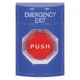 Safety Technology International Ss2405ex-En Emergency Exit Push Button, Blue