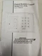 Nutone Nutech Digital Remote Control Model SX-3136 Users Manual Only {RARE}