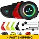 FEYA Motorcycle Helmet Speakers Hi-Fi Sound IPX6 Long Battery Life