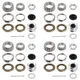 Racewill 4 Sets Trailer Hub Wheel Bearing Kit 25580/25520 Lm67048/Lm67010
