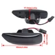 LED Dynamic Turn Signal Light Fender Front Side Marker Lamps For Volvo S80 XC90
