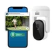 Arlo Essential Pan Tilt Security Camera 2K + 6 Months of Secure Plus Plan - W...