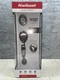 Kwikset Dakota Satin Nickel Door Handleset with Polo Knob and SmartKey Security