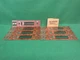 Lot of 7 vintage Nutone radio/intercom faceplates Woodgrain Blemished/NOS