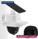 UV Rain Cover Compatible with Eufy Solocam S340, Outdoor Solar Camera Cover, Wea