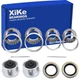 XiKe 2 Set Trailer Bearings Kit L68149/L68111 and L44649/L44610, Fits for 1-3...